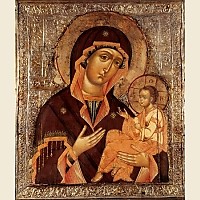 История Грузинской иконы Божией Матери