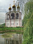 Колокольня Никольского женского монастыря в городе Переславль-Залесском